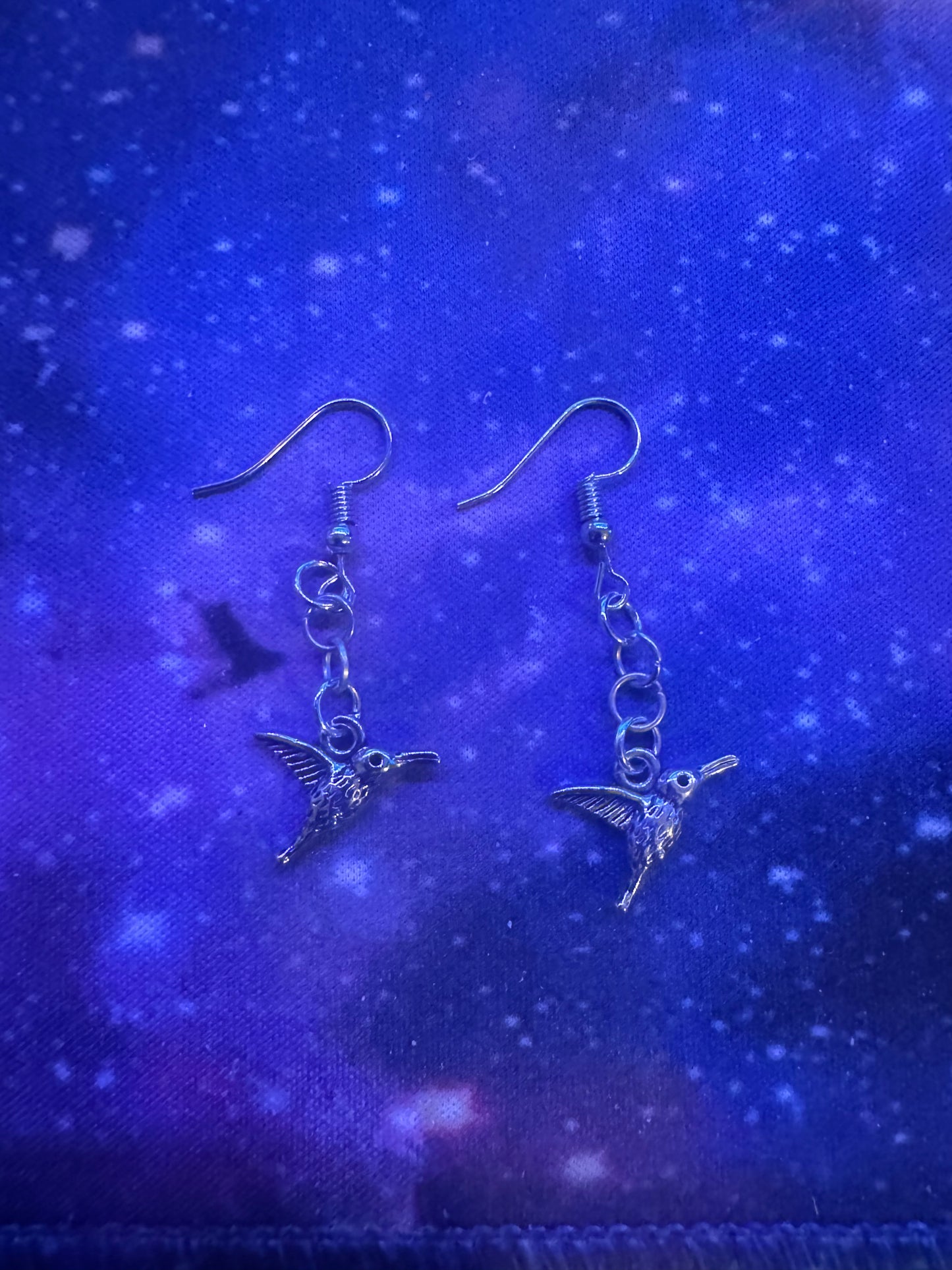 Silver Charm Earring