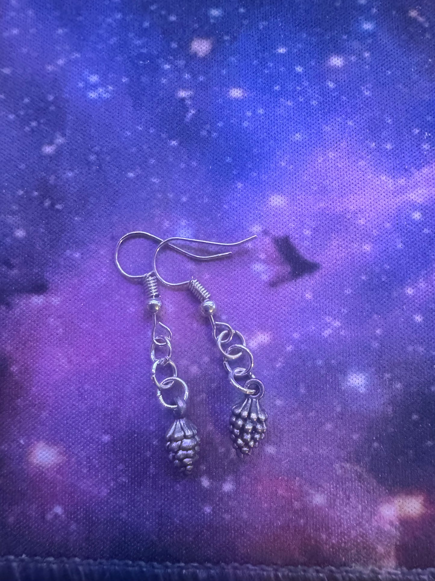 Silver Charm Earring