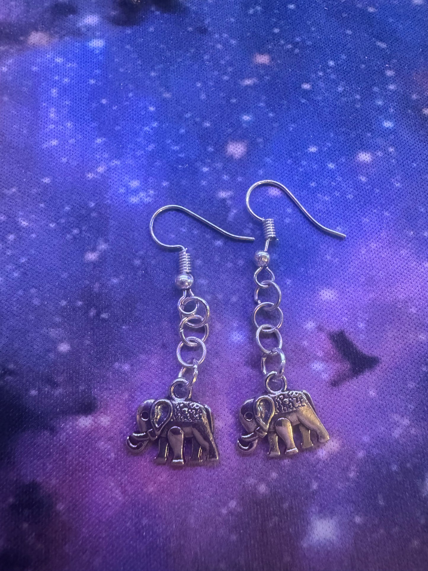 Silver Charm Earring
