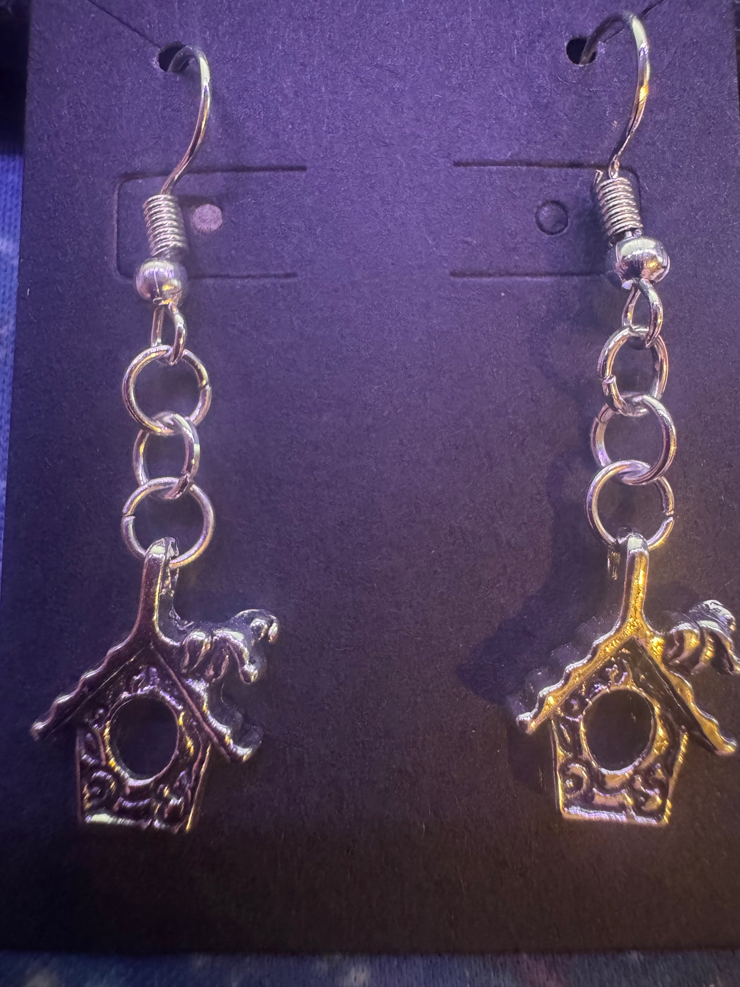 Gold Charm Earring