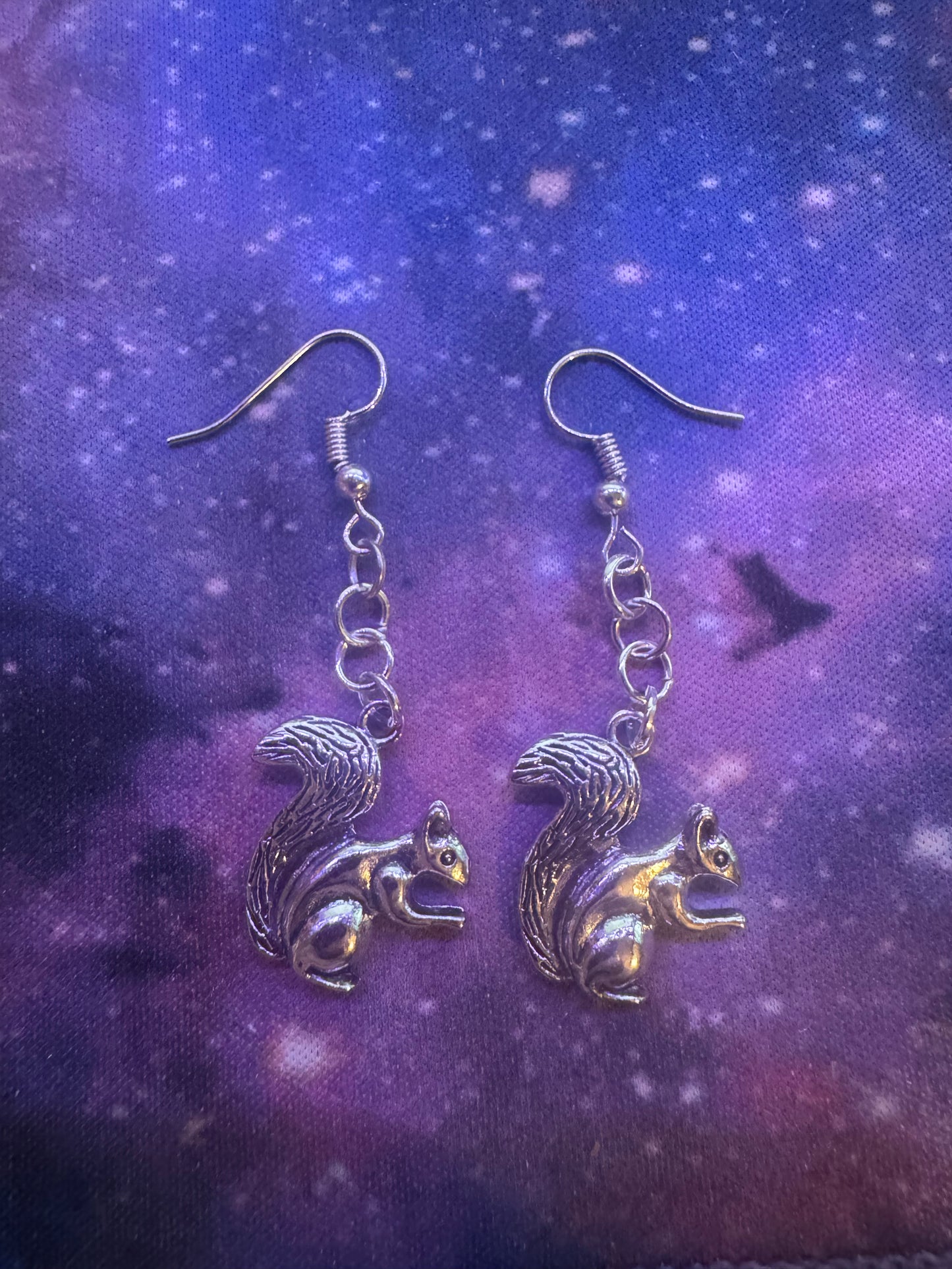 Silver Charm Earring