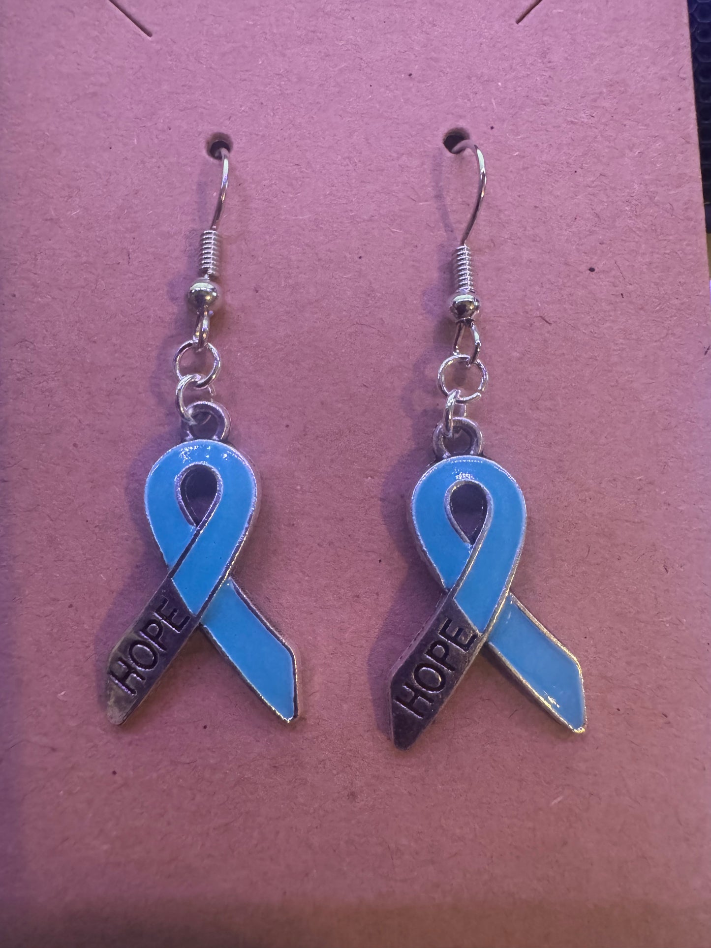 Cancer Awareness/Hope Earrings