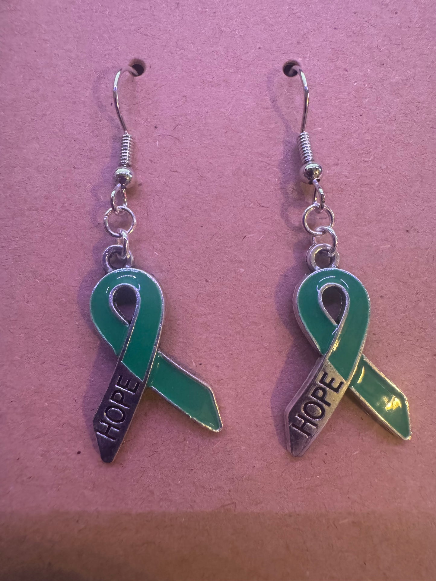 Cancer Awareness/Hope Earrings