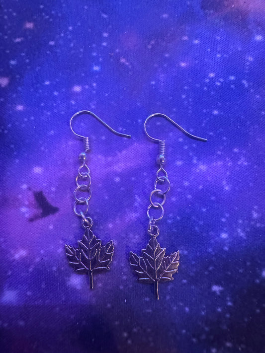 Silver Charm Earring
